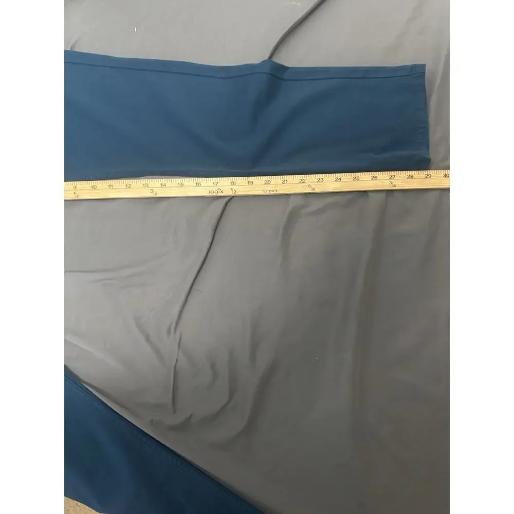JACHS New York Men’s Straight Fit Casual 5 Pocket Pants 34x29 Dark‎ Teal